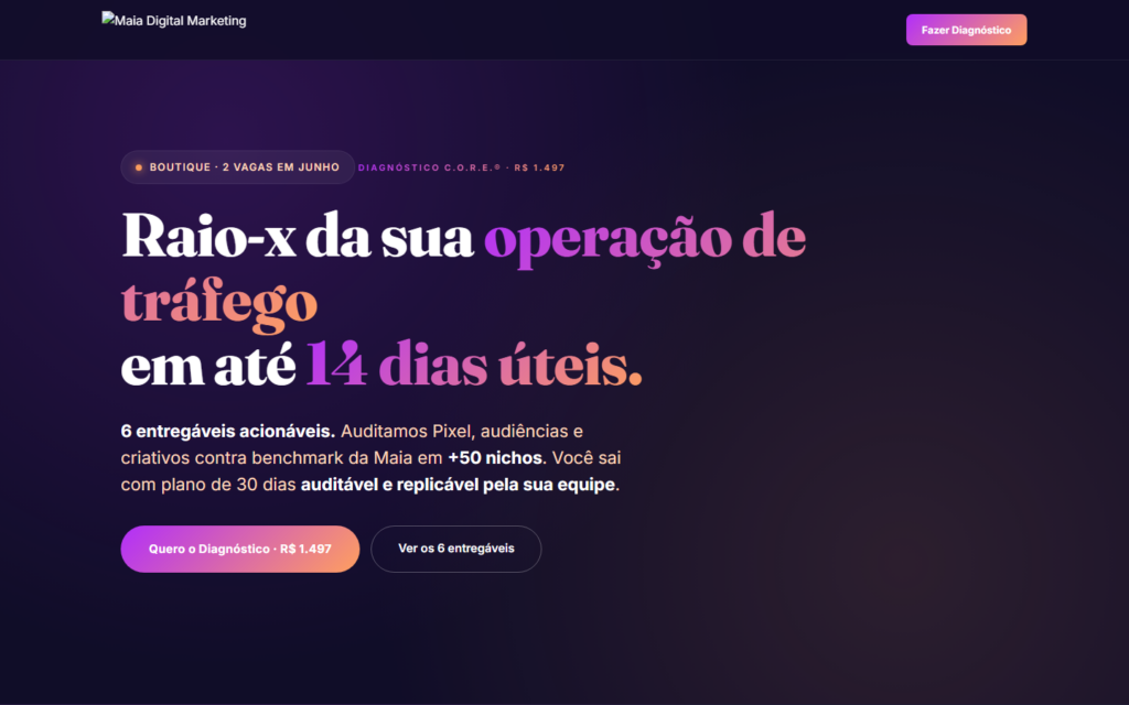 LP Diagnóstico C.O.R.E.® · R$1.497